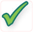 Big green tick