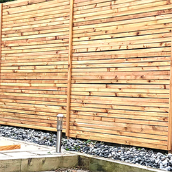 British Red Cedar Fence Slats