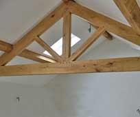 Buy European Oak as Oak Trusses