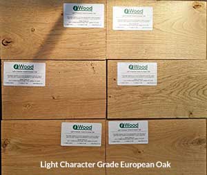 Light Character Oak Examples