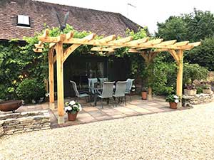 Oak Pergola