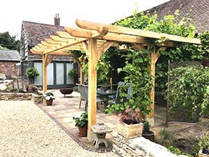 Oak Pergola