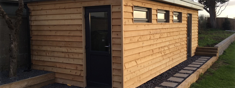 British Western Red Cedar Feather Edge timber cladding