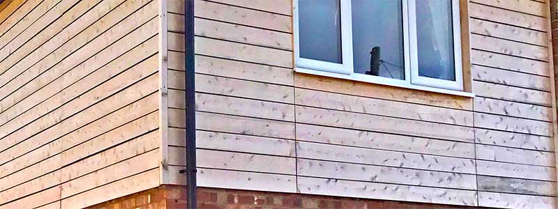 British Western Red Cedar Rainshield timber cladding