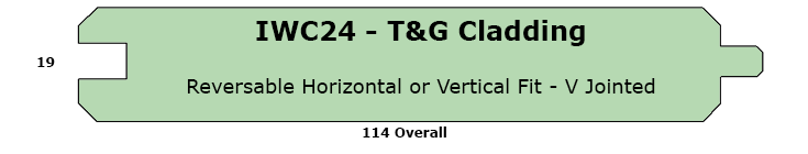 Cladding Profile IWC24