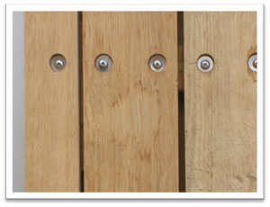 Washers used in cladding installation