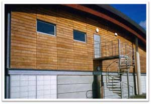 Horizontal External Timber Cladding