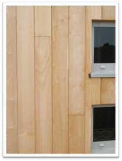 Vertical External Timber Cladding