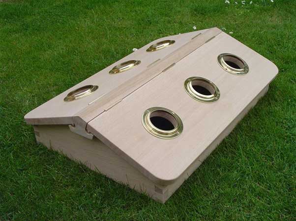 Pigeon boxes made from iWood's oak