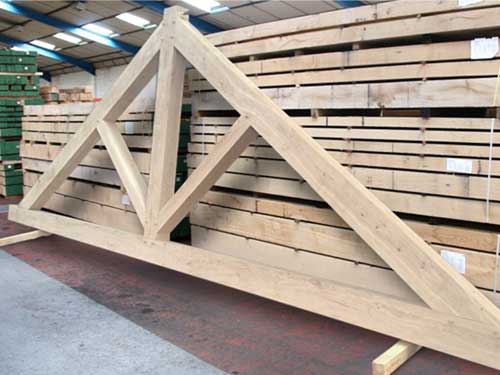 A large Oak Truss