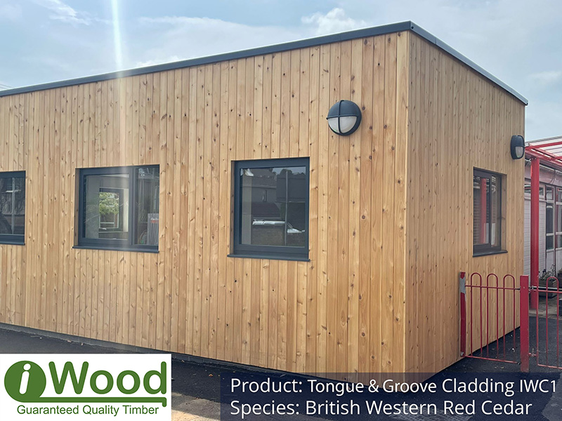 British Western Red Cedar Tongue & Groove - iWood Timber