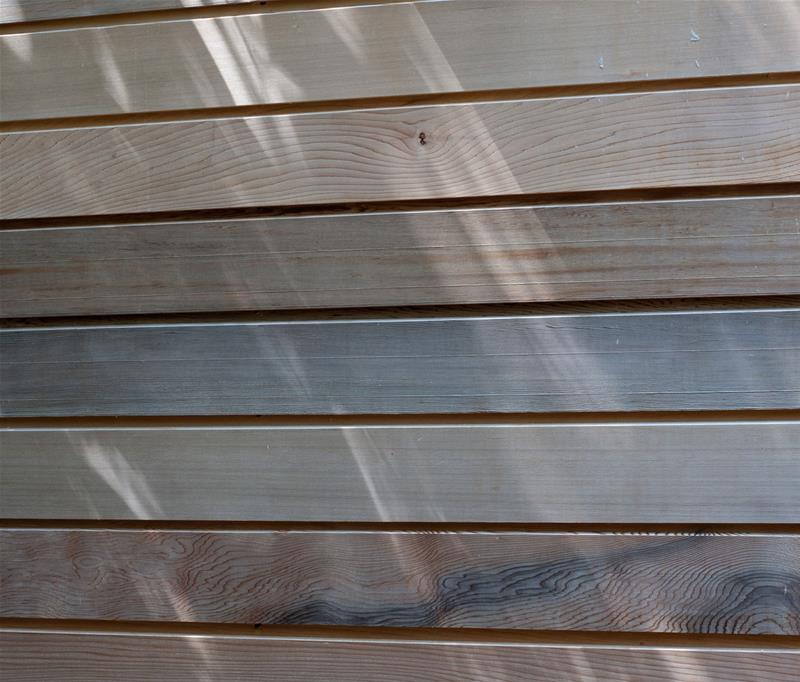 Western Red Cedar Tongue and Groove Cladding - Example Cladding