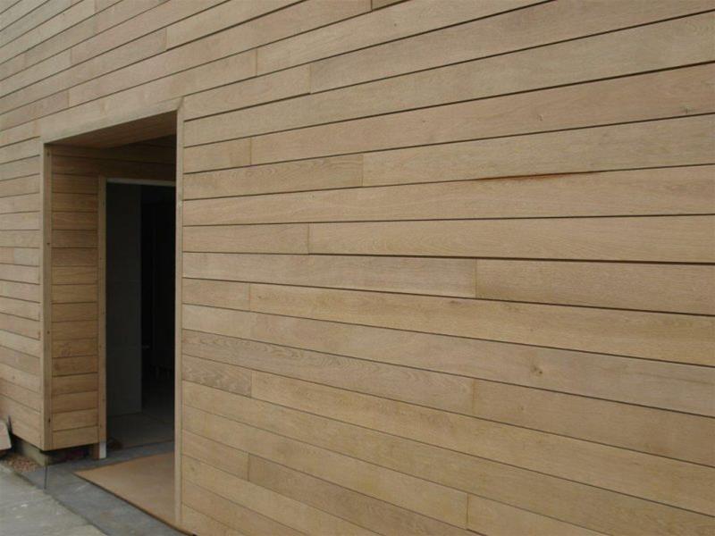 What is cladding with tongue and grooves?