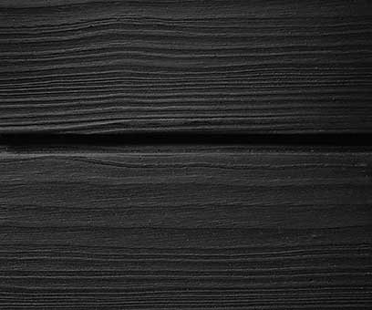 Charred wood cladding - Charred, Brushed and Oiled