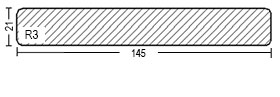 IWD7 - Pencil Rounded - 145mm x 21mm