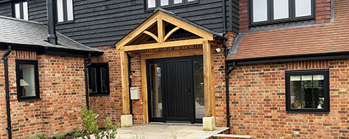 European Oak Porch Thumbnail